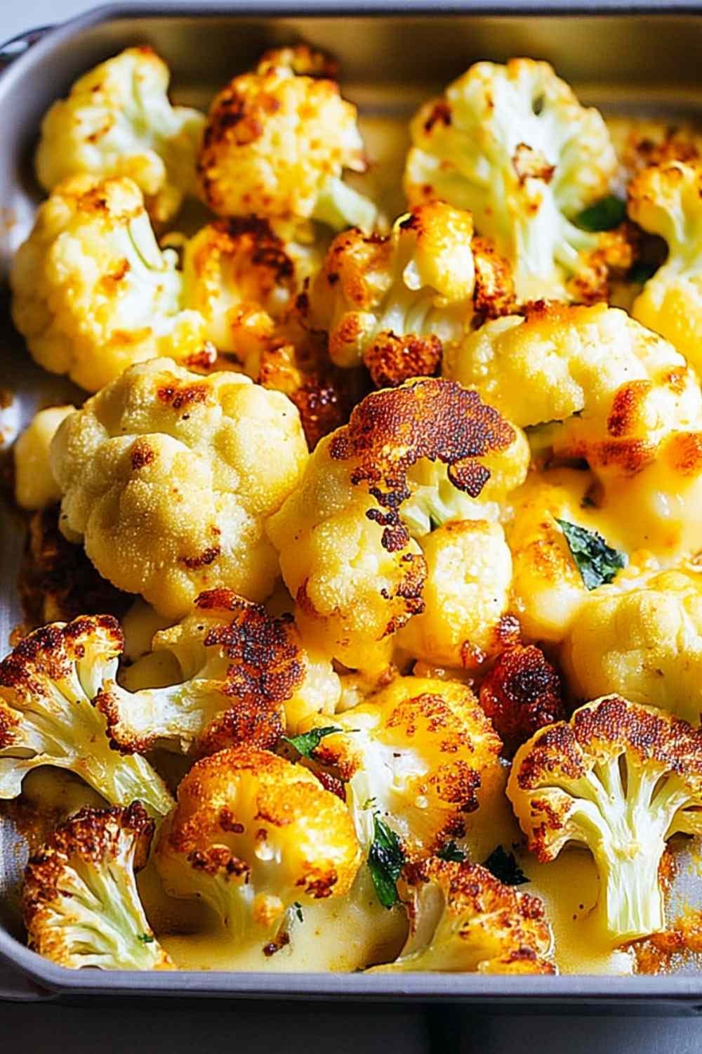 Crispy Oven Roasted Cauliflower Recipe
