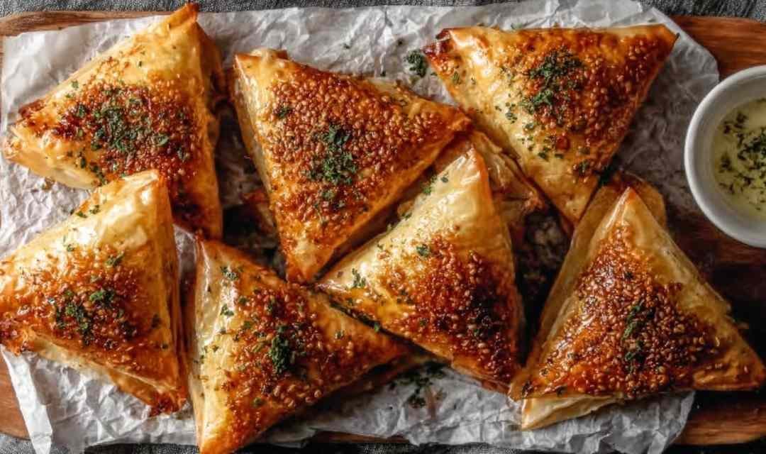 Moroccan Spiced Chicken Briouats