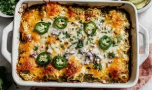Salsa Verde Chicken Casserole (1)