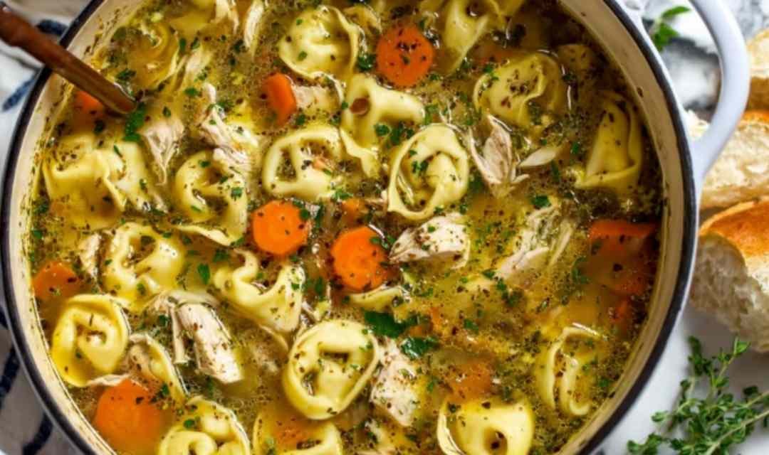 Chicken Tortellini Soup