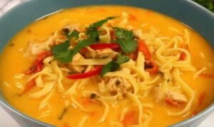 Creamy Chicken Noodle Soup (2)