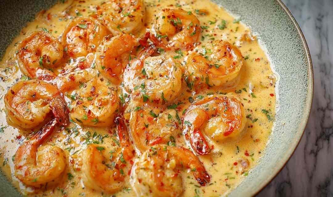 Creamy Garlic Shrimp