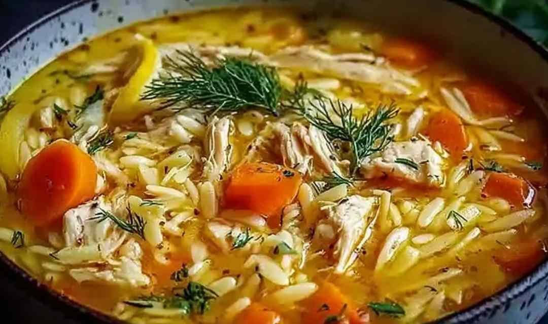 Greek Lemon Chicken Soup