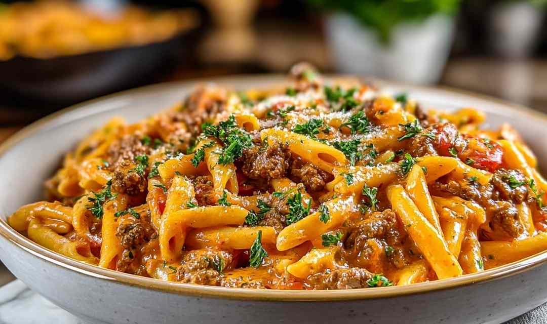 Creamy Beef Pasta