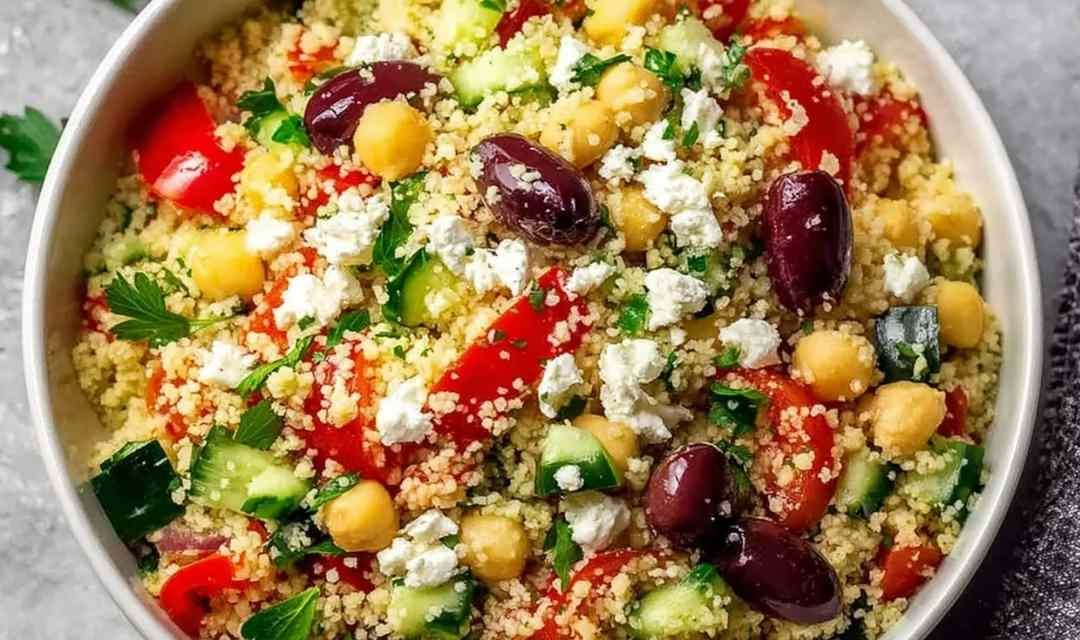 Light Mediterranean Couscous Salad
