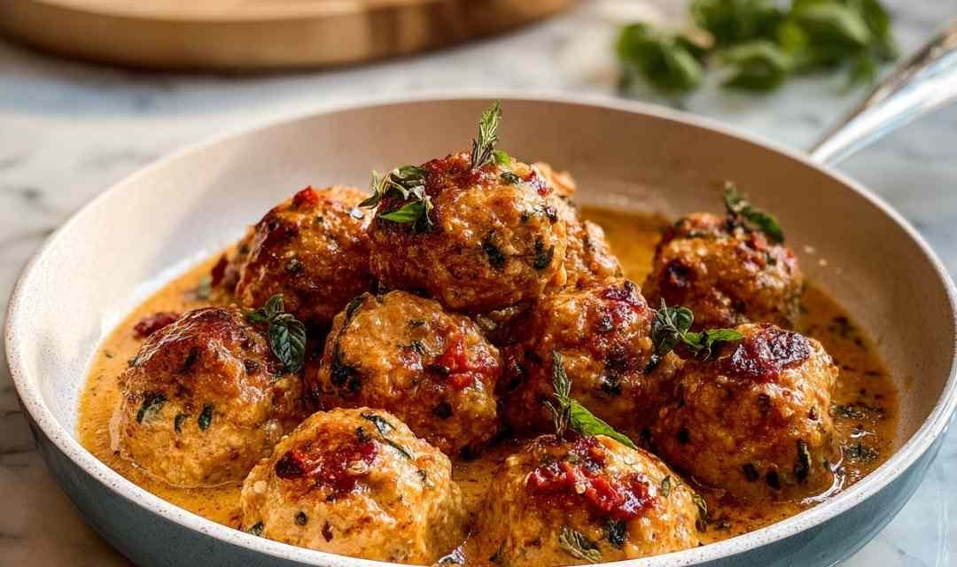 Marry Me Chicken Meatballs