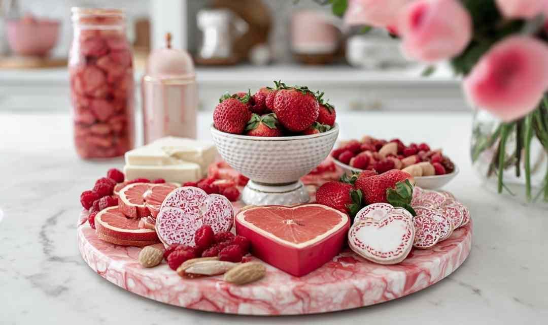 Pink and Red Themed Board