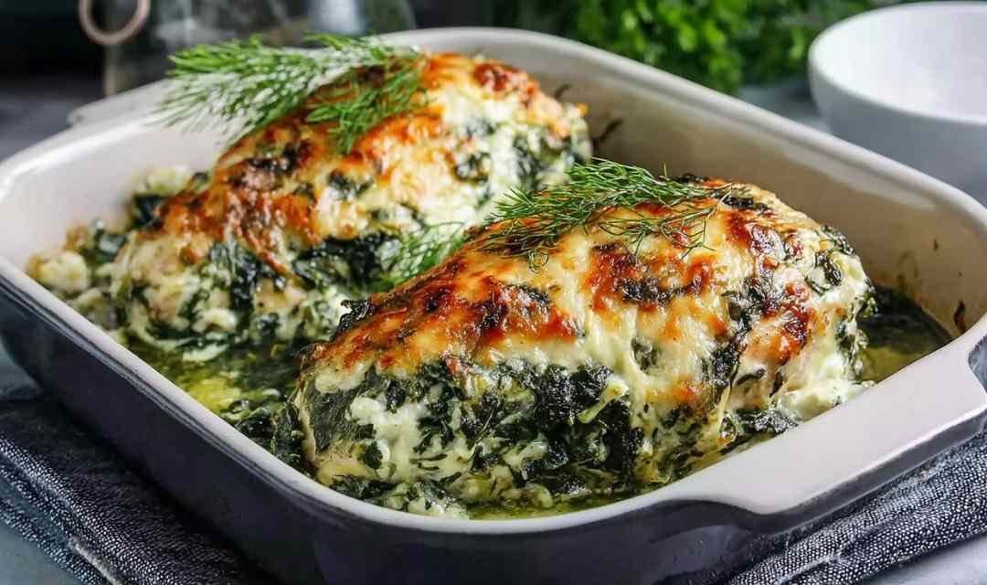 Spinach and Feta Baked Chicken
