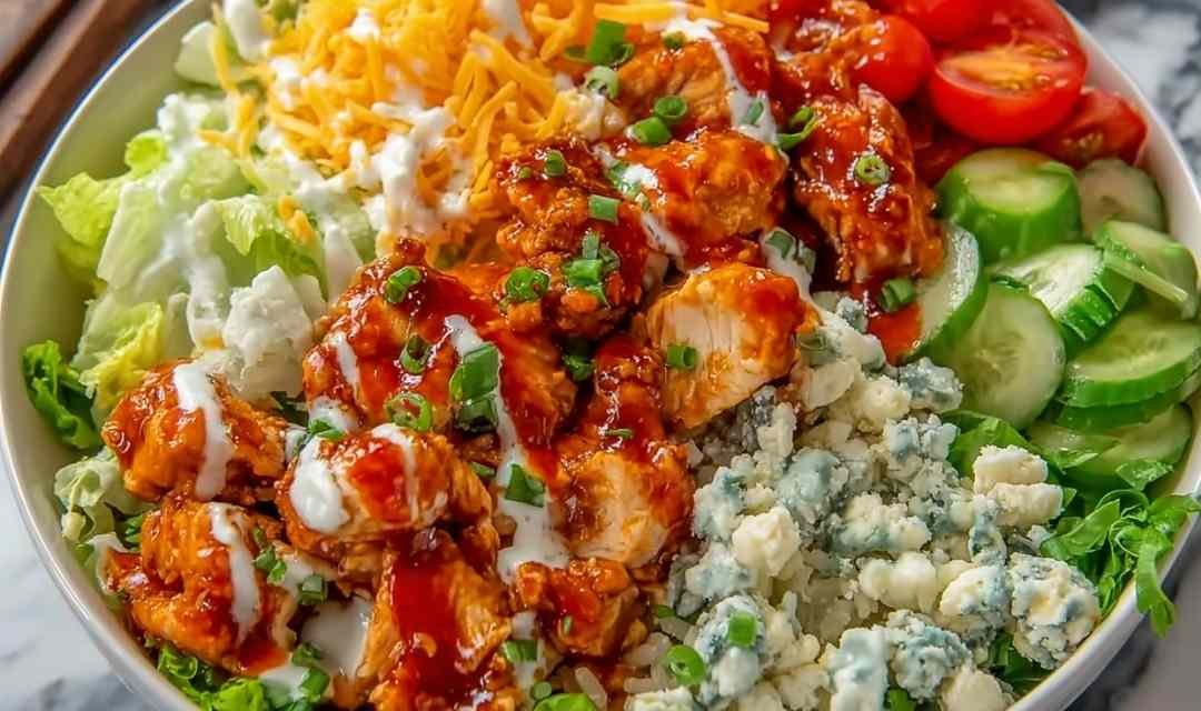 Buffalo Chicken Protein Bowl