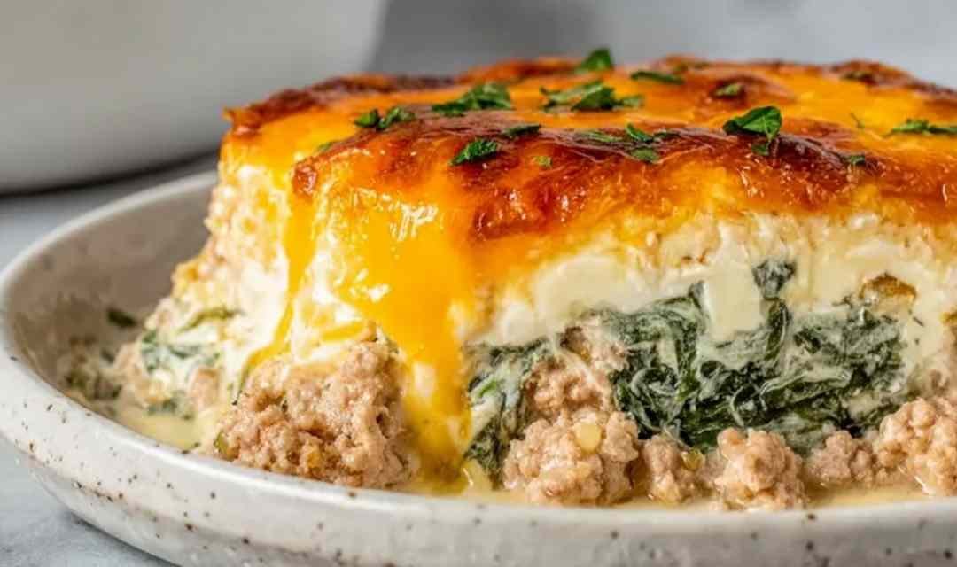 High Protein Ground Turkey Casserole