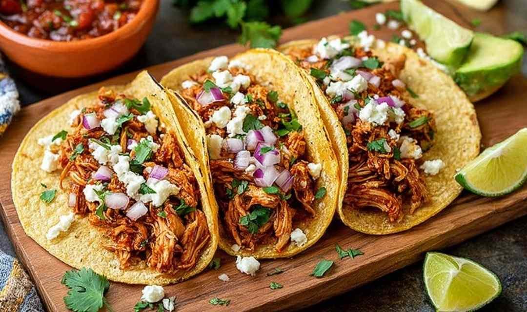 Shredded Chicken Tacos