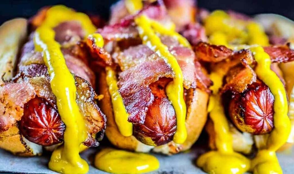 bacon-wrapped-hot-dogs-grilled-crispy-bacon