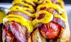 bacon-wrapped-hot-dogs-grilled-crispy-bacon