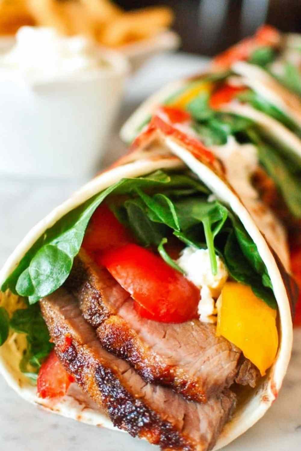barbeque-pork-tenderloin-wraps-sliced-pork