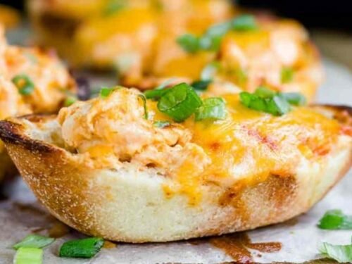 buffalo-chicken-boats-baking-sheet-broiled