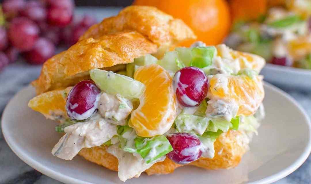 Chicken Salad with Grapes and Mandarin Oranges