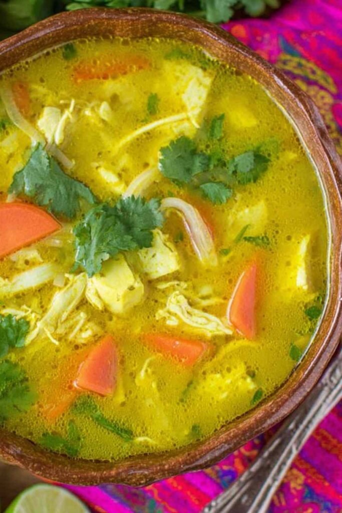 mulligatawny-soup-bowl-avocado-cilantro-garnish