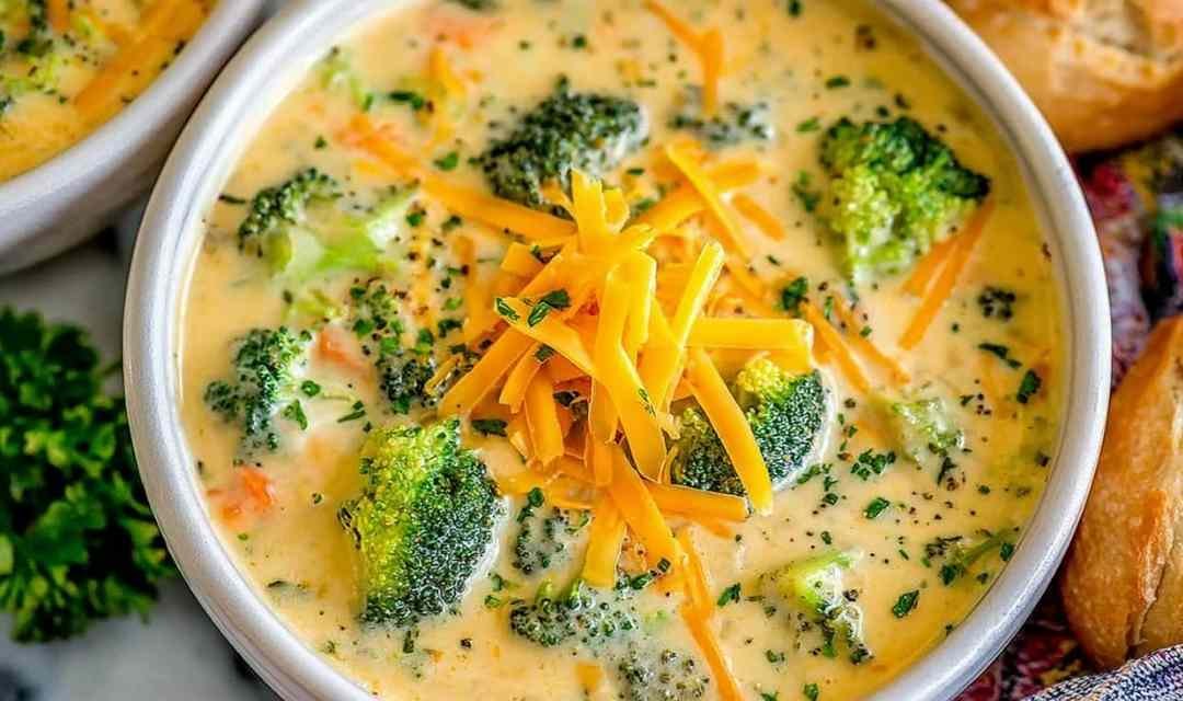 Easy Broccoli Cheddar Soup