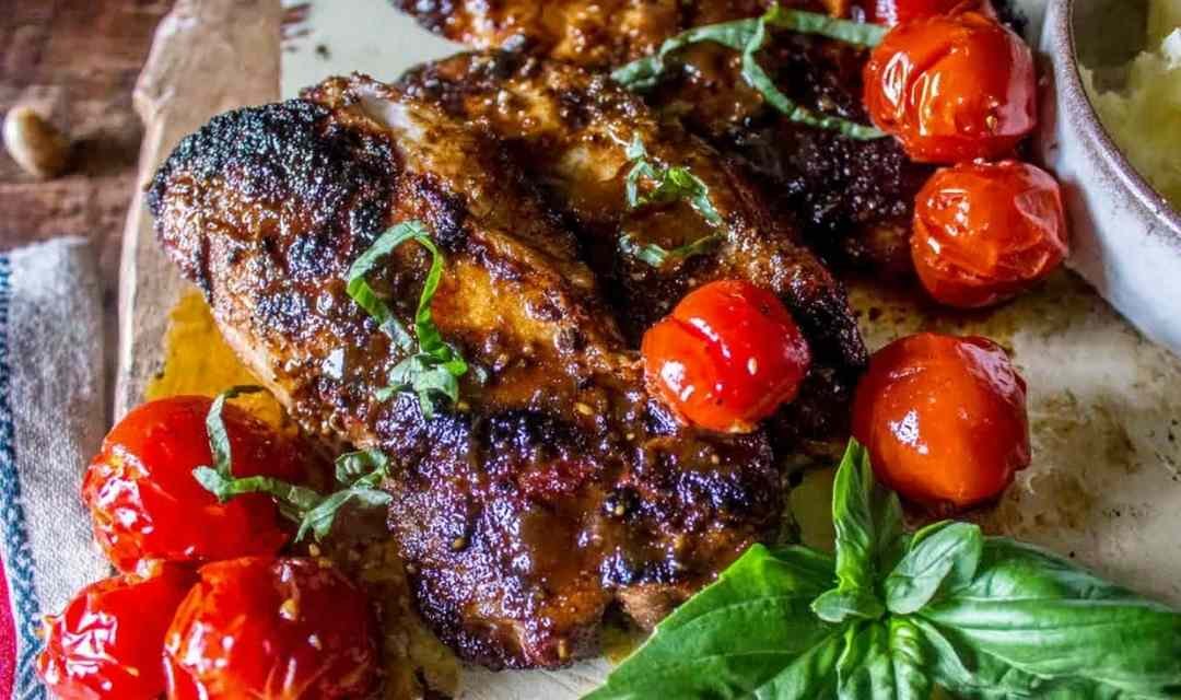 Grilled Chicken Marinade with Balsamic Glaze