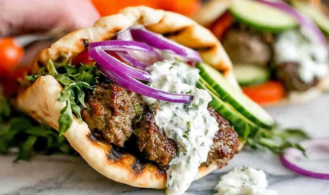 Greek Gyro with Homemade Gyro Meat