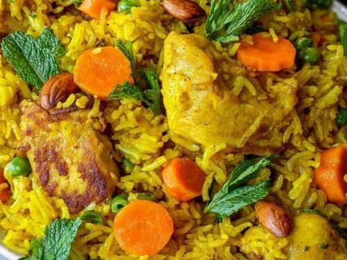 indian-chicken-biryani-stovetop-skillet-curry