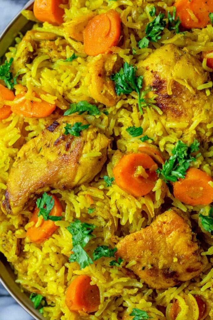 indian-chicken-biryani-stovetop-skillet-curry