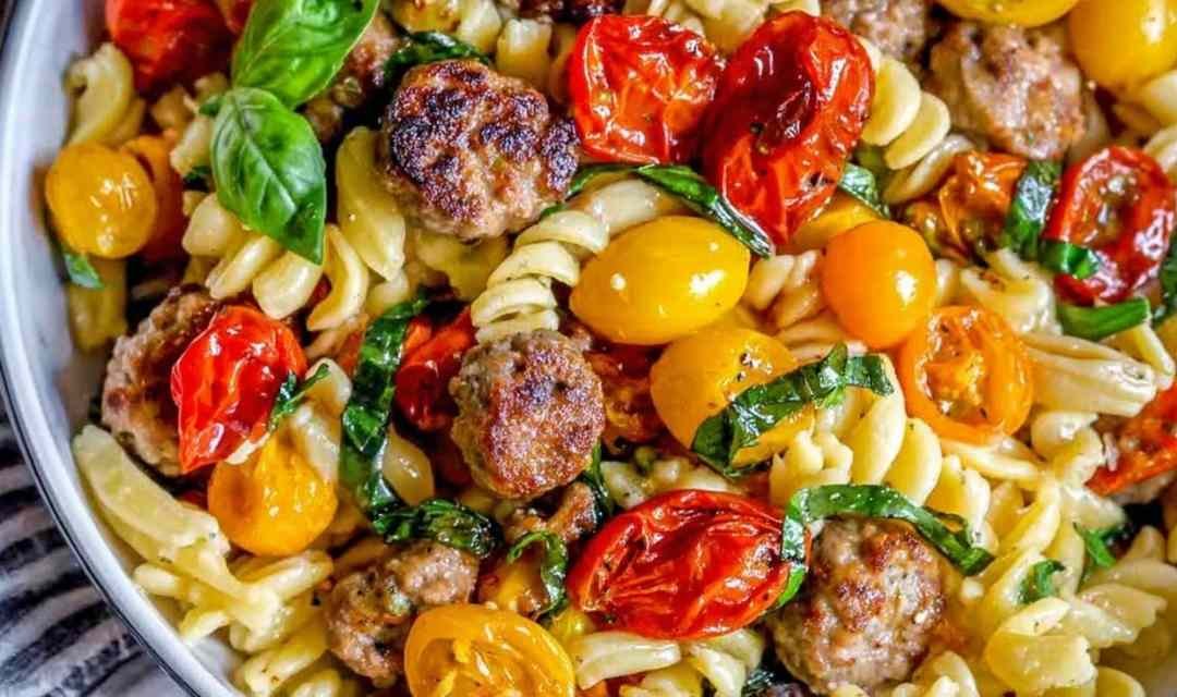 Italian Sausage Pasta with Cherry Tomatoes