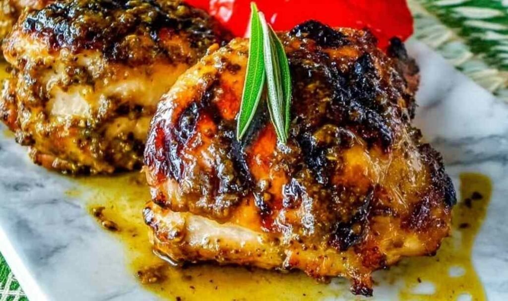 slow-grilled-mustard-chicken-on-grill