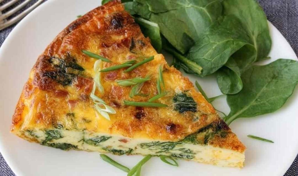 spinach-bacon-frittata-cast-iron-skillet