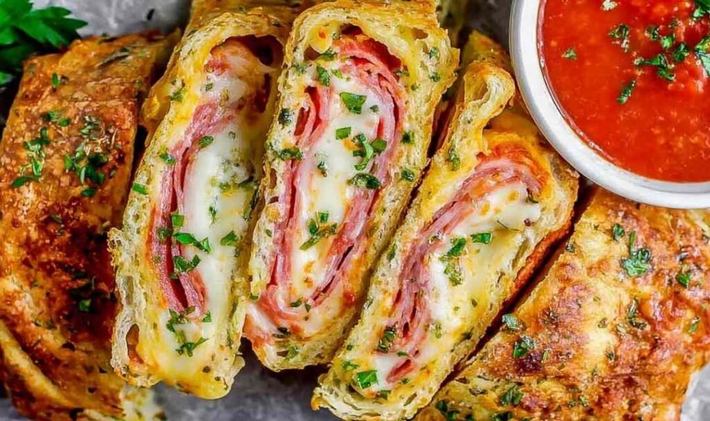 stromboli-recipe-sliced-ham-salami-mozzarella