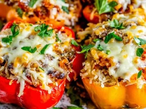 classic-stuffed-bell-peppers-ground-beef-melted-cheese